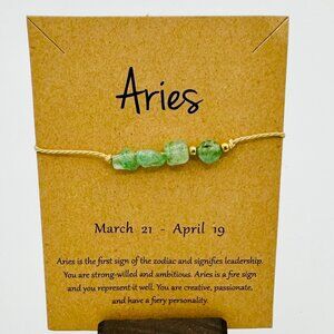 Aries Stone Bracelet - NWT